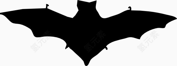 蝙蝠剪影艺术剪辑
