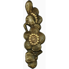 创意古铜花素材