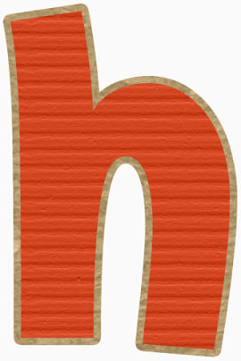 字母贴图H