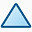 三角形动量磨砂图标