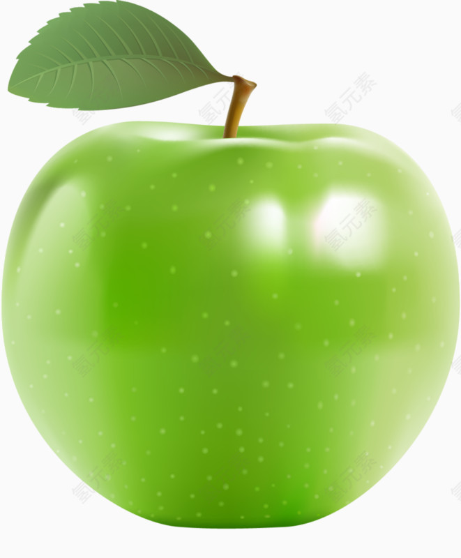 绿色美味苹果