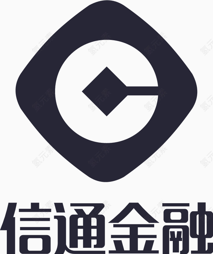 信通logo 文字