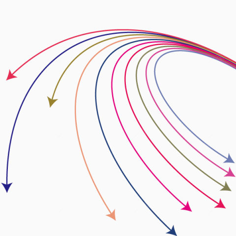 矢量多箭头下载