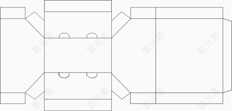 刀模展开图