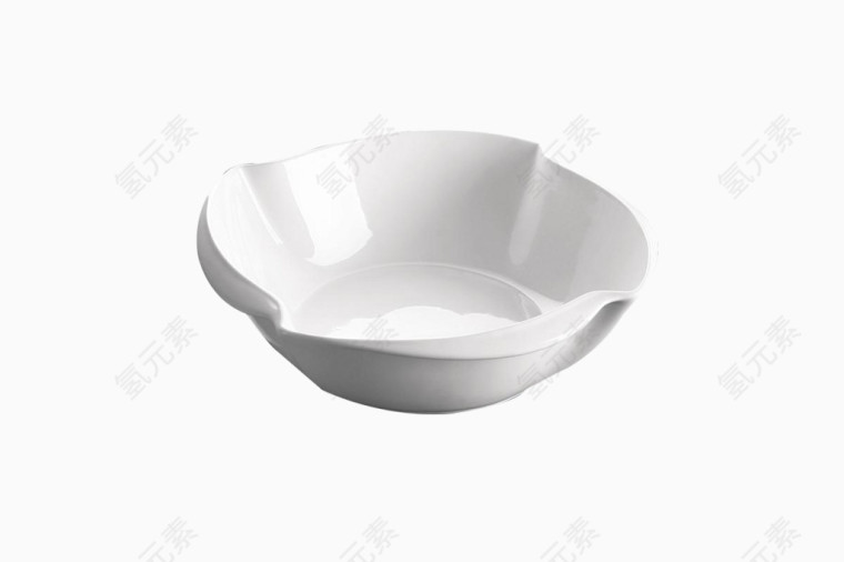 纯白色陶瓷碗