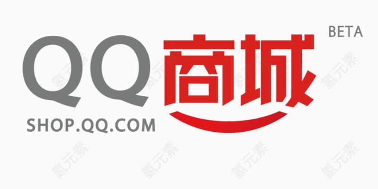 QQ商城标志矢量图