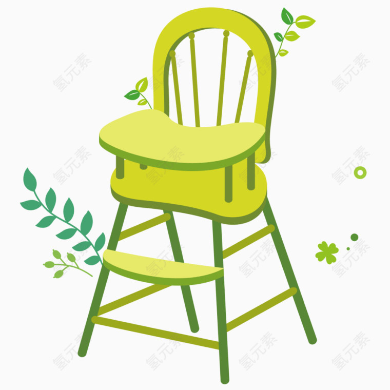 绿色生态环保椅子