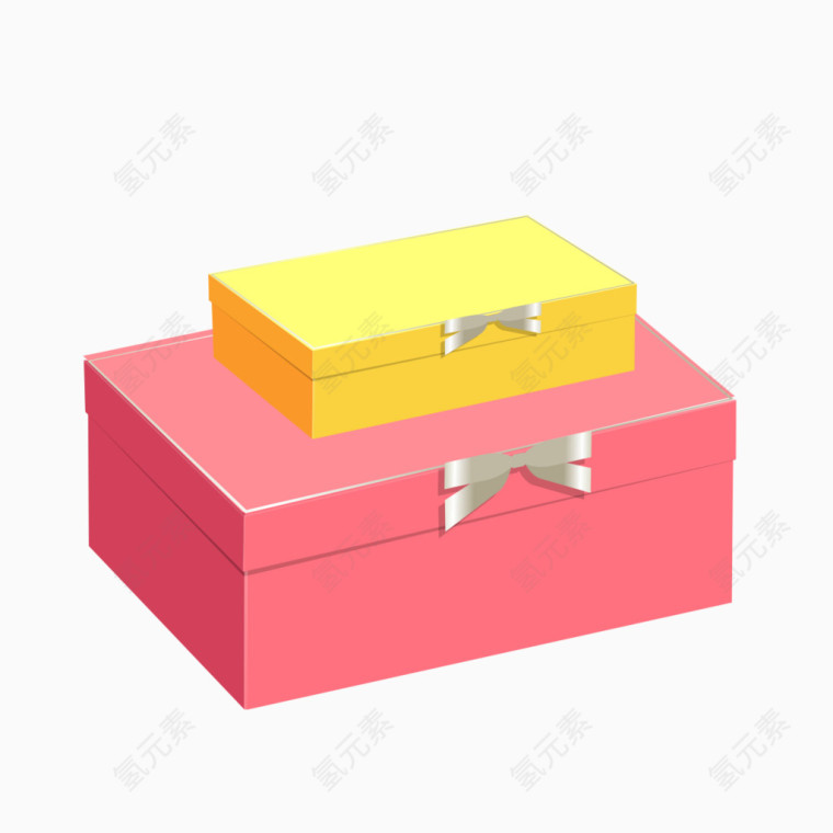 红黄色方盒