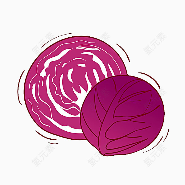 紫色卷心菜