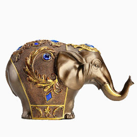 大象雕刻装饰