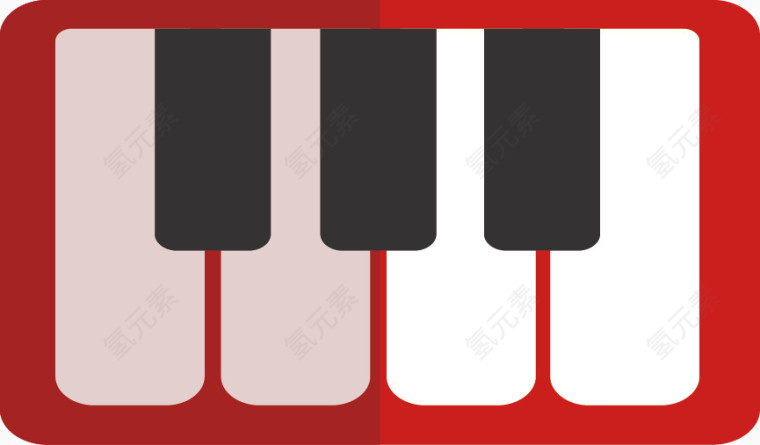 音乐钢琴键