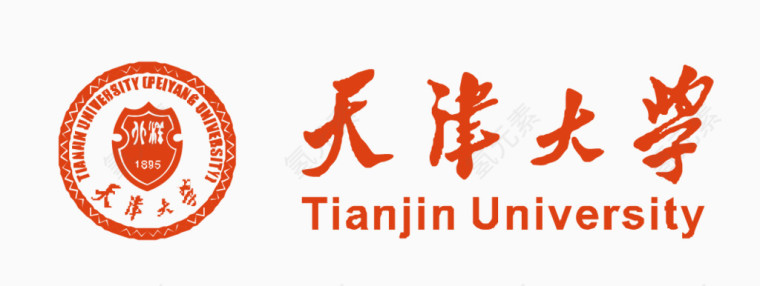 天津大学logo