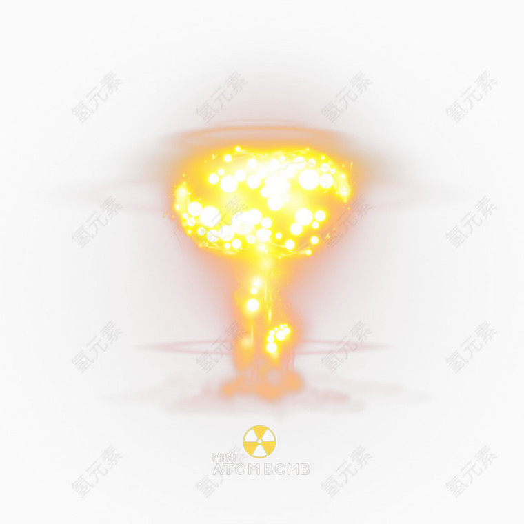 原子弹爆炸火焰