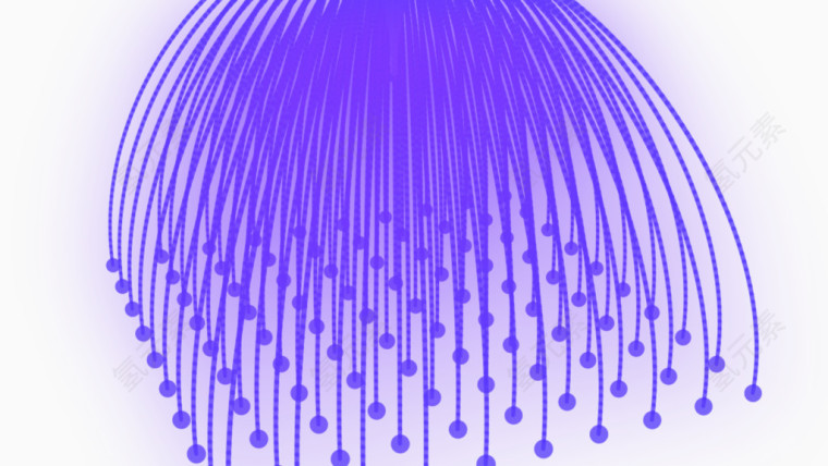 动感放射性线条紫色