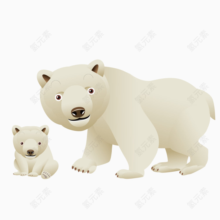 熊宝宝和熊妈妈