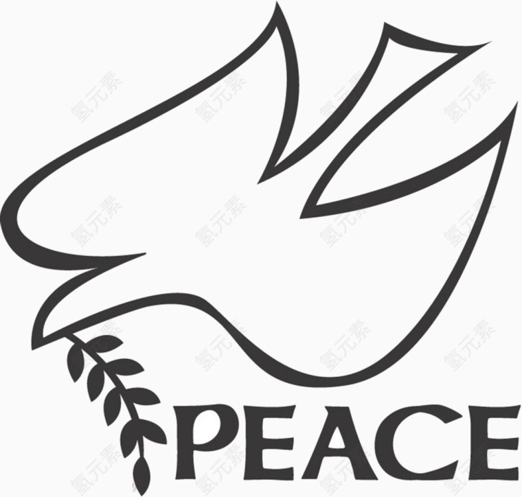 和平鸽PEACE