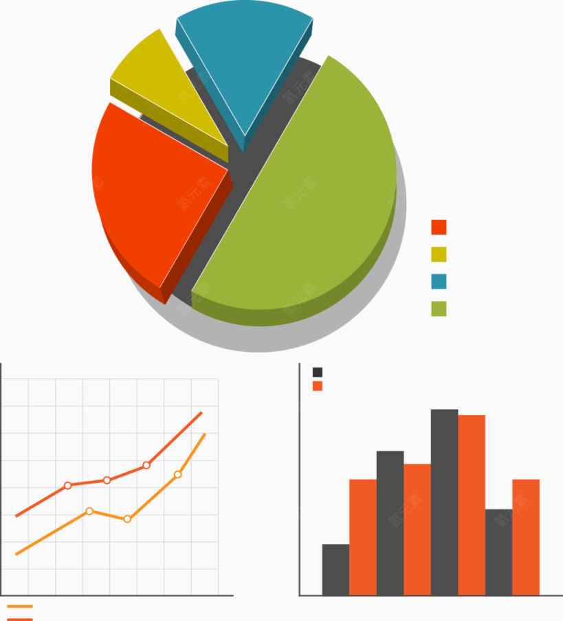 矢量饼状图下载