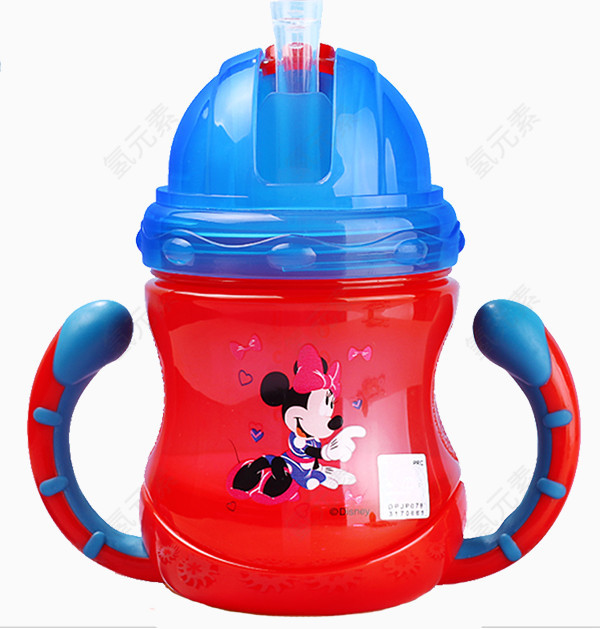 迪士尼宝宝水杯儿童吸管杯