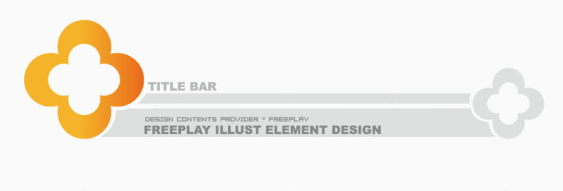 标题栏矢量素材下载