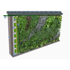 植物墙绿植加湿器