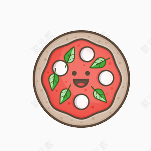 扁平化披萨