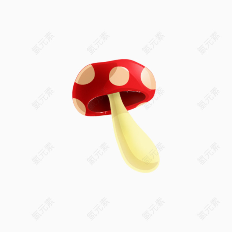 手绘素材 蘑菇