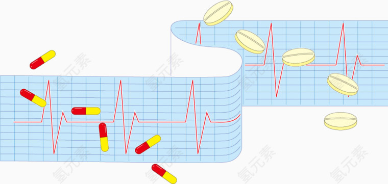 心电图药物矢量