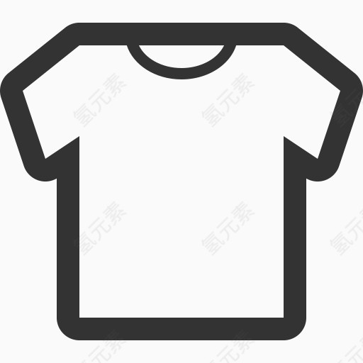 衬衫Tlinecons自由–矢量图标