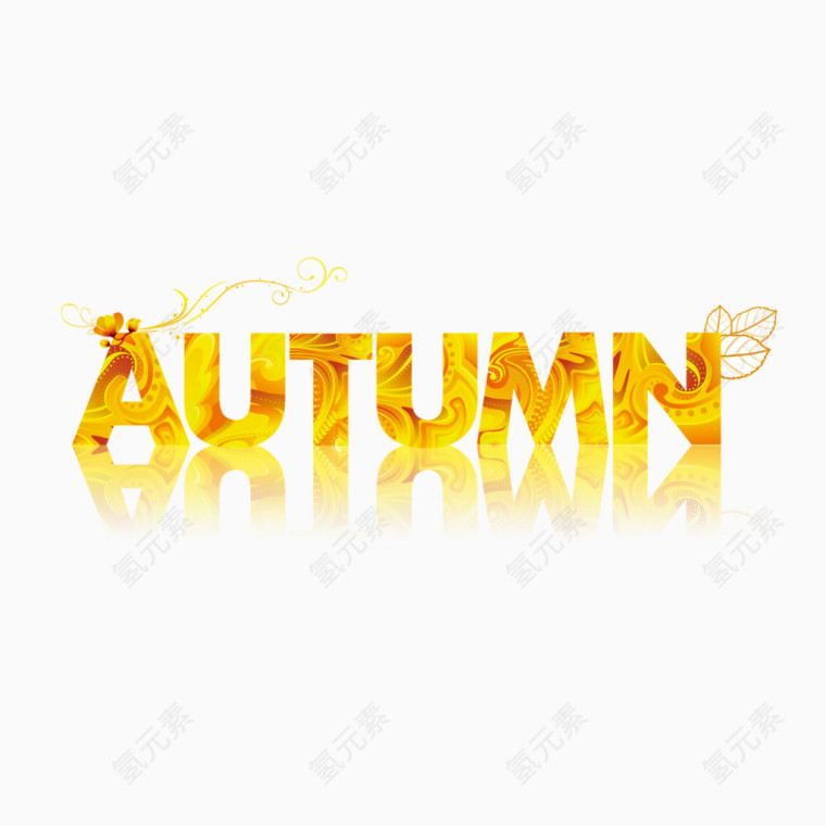 AUTUMN英文字体