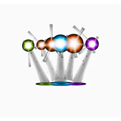 炫酷舞台光束