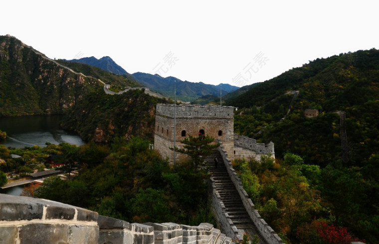 北京怀柔黄花城水长城风景