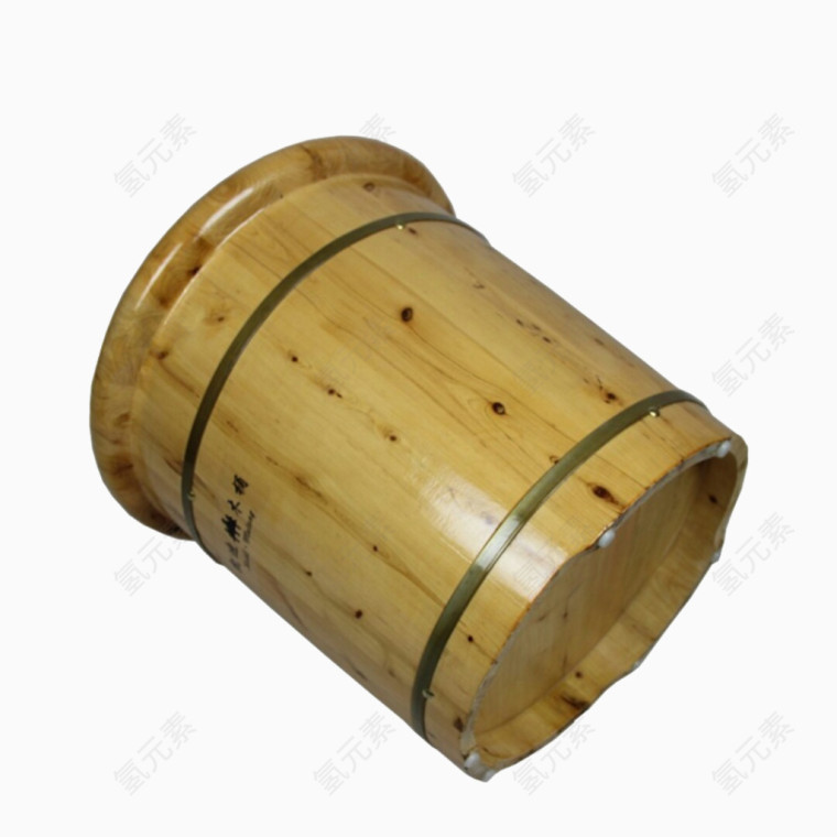 圆形木质桶