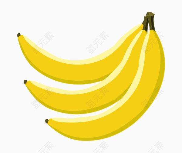 矢量美食香蕉