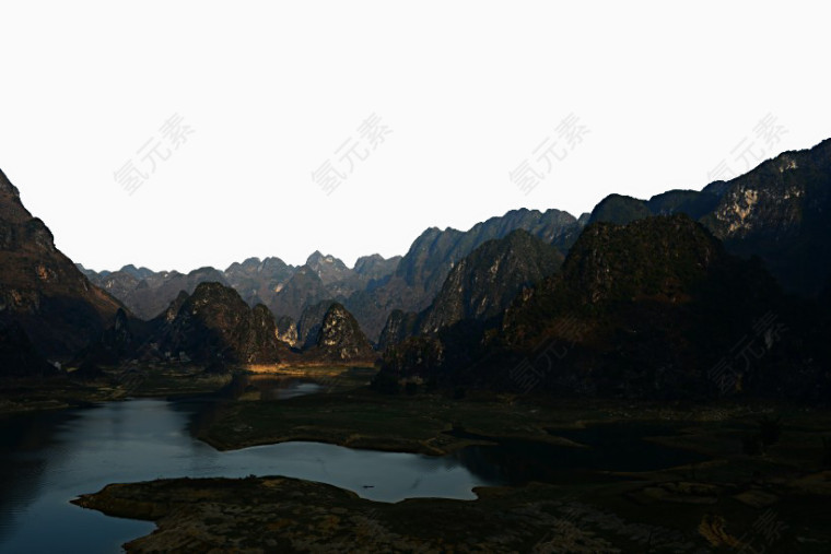 广西百色浩坤湖风景