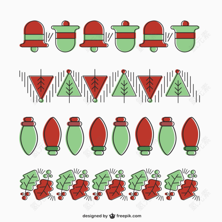 圣诞节矢量素材