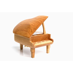 精美的木质钢琴