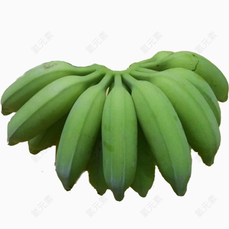 新鲜青香蕉