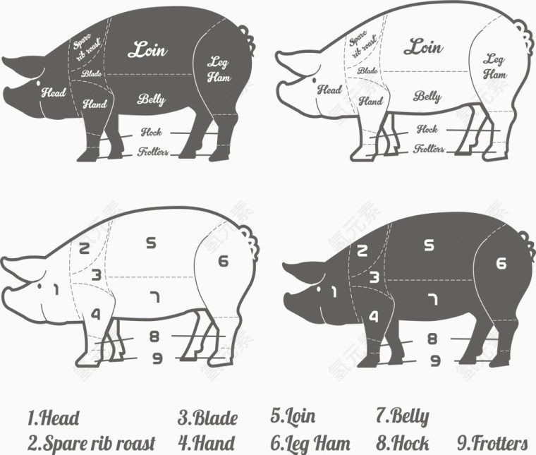 猪肉成分解析