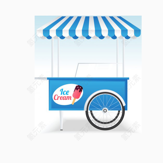卖冰淇淋的摊子