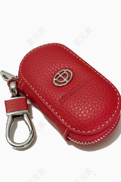 红色车用钥匙包
