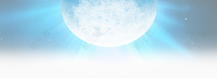 美丽的蓝色月亮