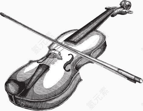 手绘大提琴