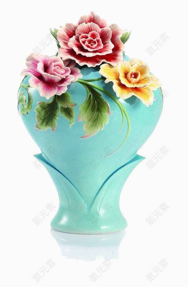 法蓝瓷花瓶