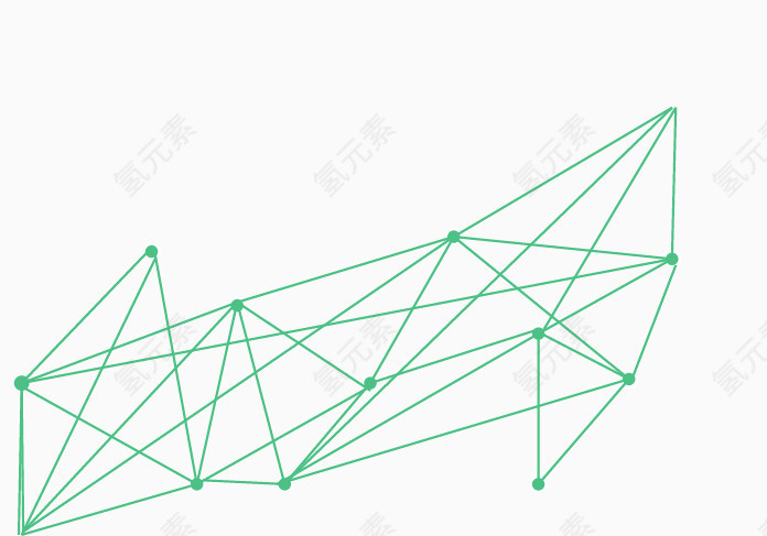 矢量科技线条