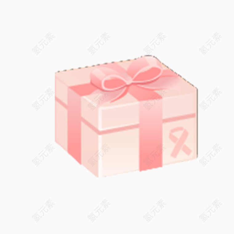 粉色的礼物盒