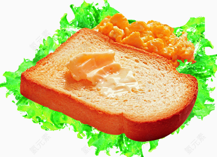 面包和生菜