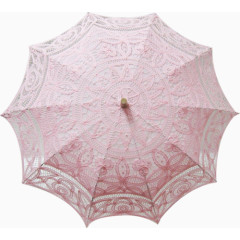 粉伞雨天