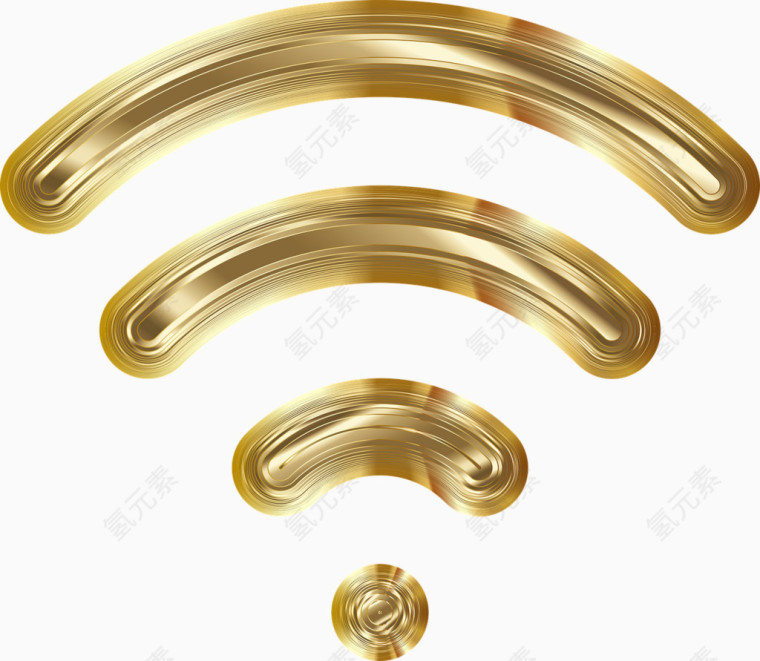 金色的WIFI