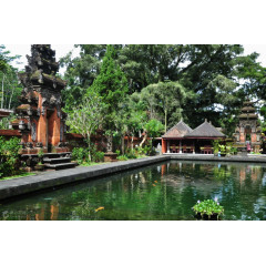 印尼巴厘岛圣泉寺美景