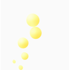 黄色漂浮球